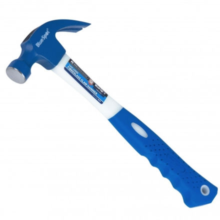 Picture of BLUESPOT 16OZ (450G) FIBREGLASS CLAW HAMMER