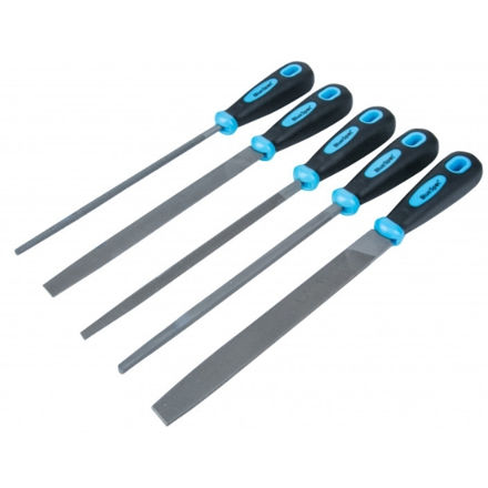 Picture of BLUESPOT 5 PCE 200MM (8") SOFT GRIP FILE SET