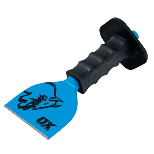 Picture of OX-T090504 TRADE BRICK BOLSTER 4"" C/W HAND
GUARD
