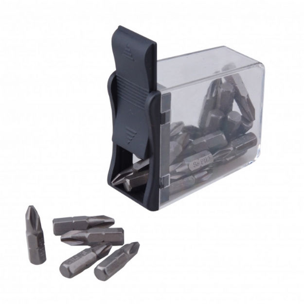 Picture of BLUESPOT DRIVER BITS PZ2 X 25MM IN DISPENSER (25 PACK)