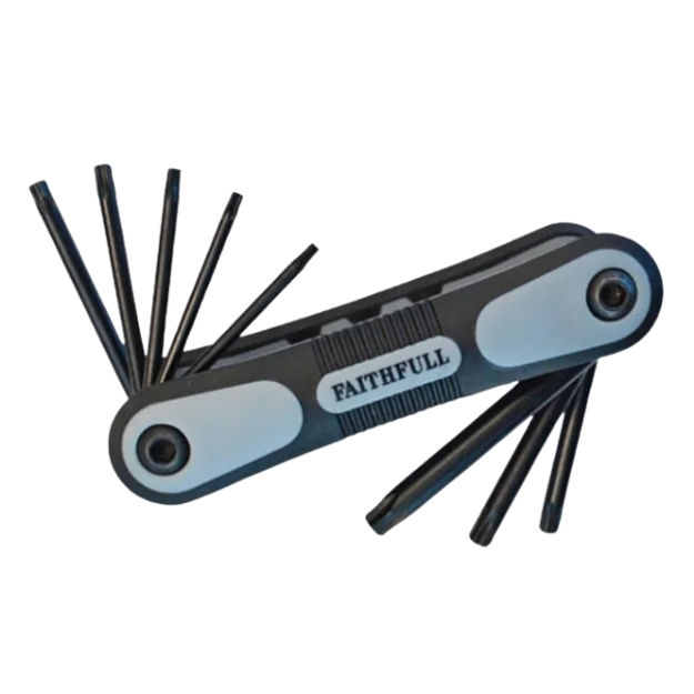 Picture of FAI/FULL FAITKSF8 FOLD TORX (STAR) KEY SET