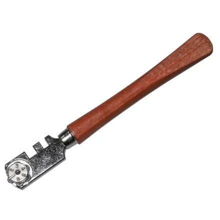 Picture of FAI/FULL SIX WHEEL GLASSCUTTER TC - WOOD HANDLE