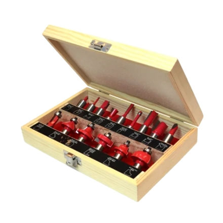 Picture of FAI/FULL FAIRBS15  ROUTER BIT SET 1/2""
SHANK 15PK
