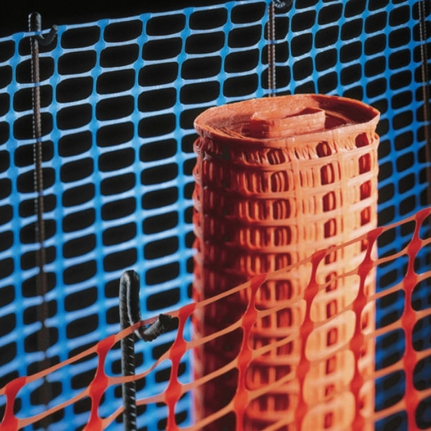 Picture of 1030007003 MED/DUTY ORANGE BARRIER FENCING
MESH 1 X 50M
