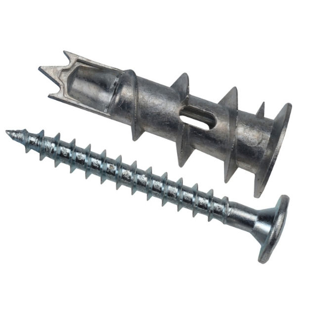 Picture of FORGEFIX SPEED PLUG PLASTERBOARD FIXING & SCREW 4.5MM