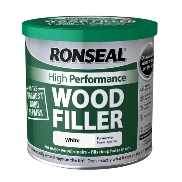 Picture of HIGH PERF WOOD FILLER WHITE 550GM