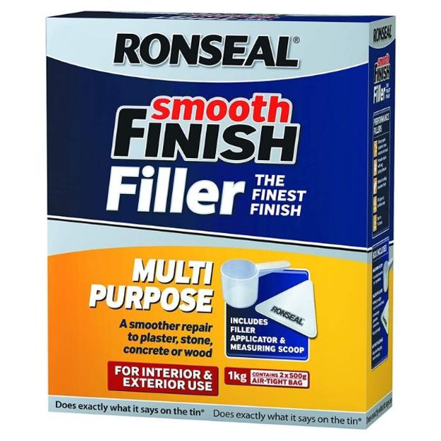 Picture of MP POWDER WALL FILLER WHITE 1KG