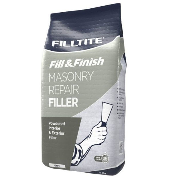 Picture of FILLTITE FILL & FINISH MASONRY-REPAIR FILLER 1.5 KG GREY