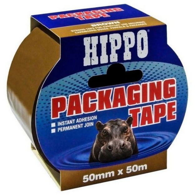Picture of HIPPO PACKING TAPE 50MM X 50M BROWN