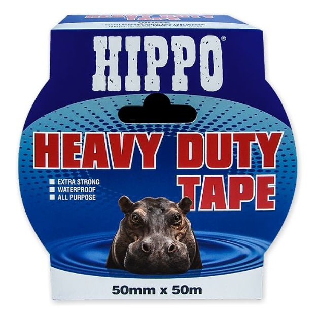 Picture of HIPPO HEAVY DUTY INSULATION FOIL TAPE 50MM X 50M SILVER