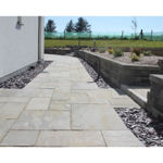 Picture of NATURAL SANDSTONE CALIBRATED 22MM PATIO 
PACK 15.25SQM GREY