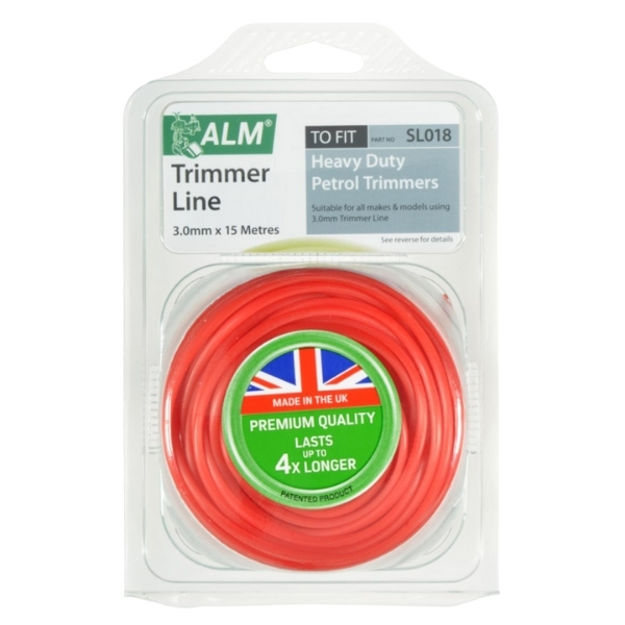 Picture of STRIMMER LINE 3MM RED