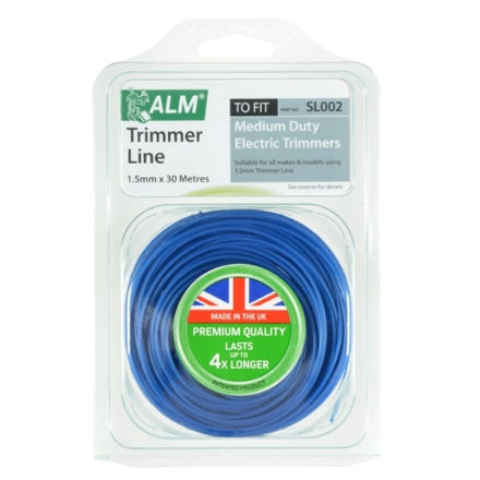 Picture of SL002 ALM 1.5MM X 30M BLUE TRIMMER LINE