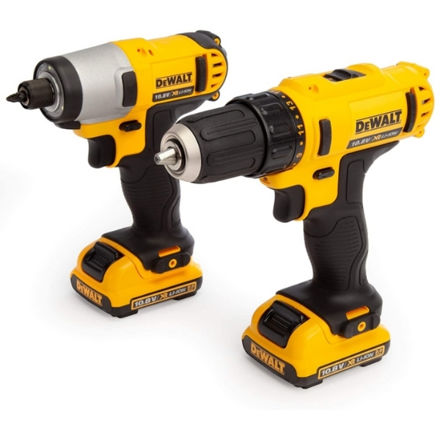 Picture of DEWALT DCK211D2T -IMPACT DRIVER + DRILL
DRIVER 10.8V + 2AH BATTERIES
