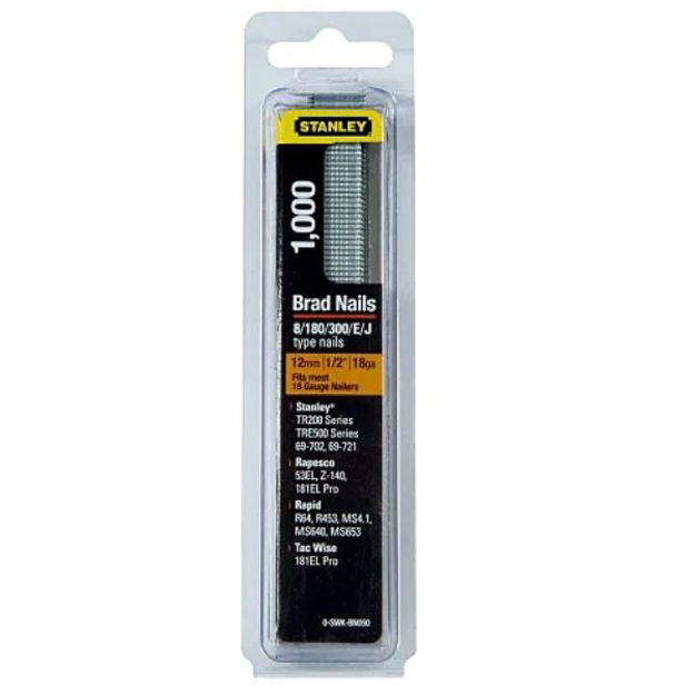 Picture of STANLEY BRAD NAILS 12MM (1000 PACK)