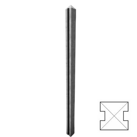 Picture of 7' SLOTTED CONCRETE POST 2135MMX100X100MM