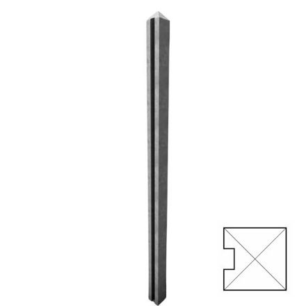 Picture of 6' END CONCRETE POST 1830MMX125X100MM