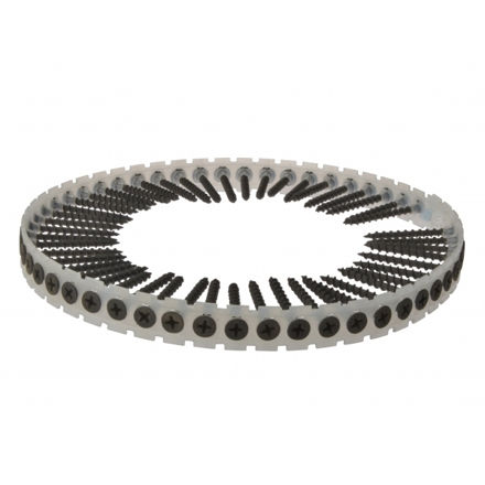 Picture of FORGEFIX COLLATED DRYWALL SCREWS PHILLIPS PH2 M3.9 X 45MM (1000 PACK)