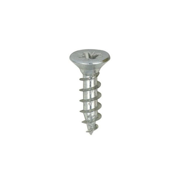 Picture of TIMCO SOLO COUNTERSUNK WOODSCREW PZ1 ZINC 3.0 X 12MM (200 PACK)