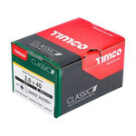 Picture of TIMCO CLASSIC COUNTERSUNK SCREW PZ1 YELLOW 3.0 X 40MM (200 PACK)