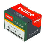 Picture of TIMCO CLASSIC COUNTERSUNK SCREW PZ2 YELLOW 3.5 X 12MM (200 PACK)