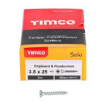 Picture of TIMCO SOLO COUNTERSUNK WOODSCREW PZ2 ZINC 3.5 X 25MM (200 PACK)