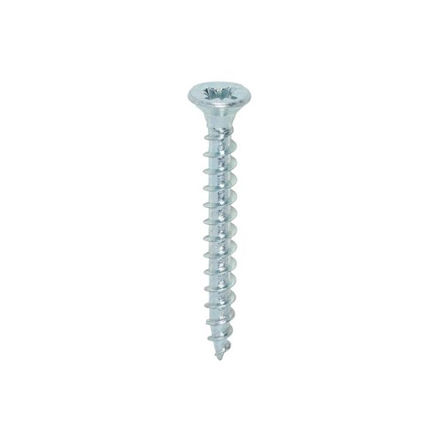 Picture of TIMCO SOLO COUNTERSUNK WOODSCREW PZ2 ZINC 3.5 X 30MM (200 PACK)