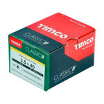 Picture of TIMCO CLASSIC COUNTERSUNK SCREW PZ2 YELLOW 3.5 X 40MM (200 PACK)