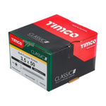 Picture of TIMCO CLASSIC COUNTERSUNK SCREW PZ2 YELLOW 3.5 X 50MM (200 PACK)