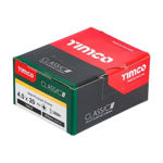 Picture of TIMCO CLASSIC COUNTERSUNK SCREW PZ2 YELLOW 4.0 X 20MM (200 PACK)