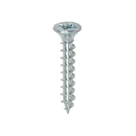 Picture of TIMCO SOLO COUNTERSUNK WOODSCREW PZ2 ZINC 4.0 X 25MM (200 PACK)