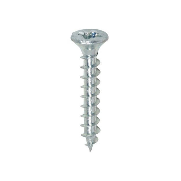 Picture of TIMCO SOLO COUNTERSUNK WOODSCREW PZ2 ZINC 4.0 X 25MM (200 PACK)