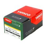 Picture of TIMCO CLASSIC COUNTERSUNK SCREW PZ2 YELLOW 4.0 X 30MM (200 PACK)