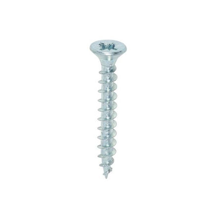 Picture of TIMCO SOLO COUNTERSUNK WOODSCREW PZ2 ZINC 4.0 X 30MM (200 PACK)