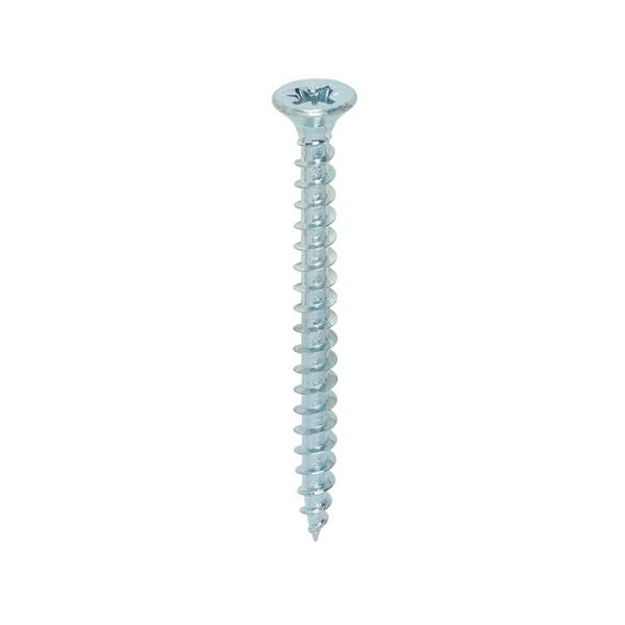 Picture of TIMCO SOLO COUNTERSUNK WOODSCREW PZ2 ZINC 4.0 X 45MM (200 PACK)
