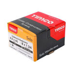 Picture of TIMCO SOLO COUNTERSUNK WOODSCREW PZ2 ZINC 4.0 X 45MM (200 PACK)