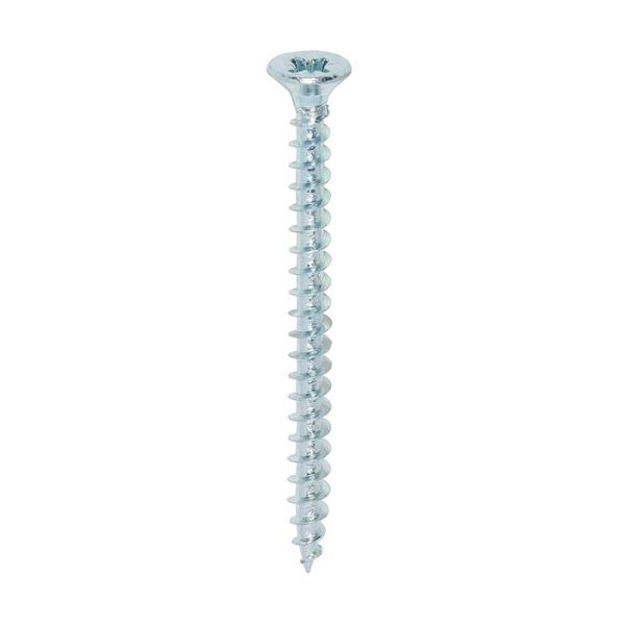 Picture of TIMCO SOLO COUNTERSUNK WOODSCREW PZ2 ZINC 4.0 X 50MM (200 PACK)