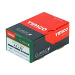 Picture of TIMCO CLASSIC COUNTERSUNK SCREW PZ2 YELLOW 4.0 X 60MM (200 PACK)