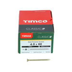 Picture of TIMCO CLASSIC COUNTERSUNK SCREW PZ2 YELLOW 4.0 X 60MM (200 PACK)