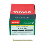 Picture of TIMCO CLASSIC COUNTERSUNK SCREW PZ2 YELLOW 4.0 X 70MM (200 PACK)