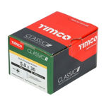 Picture of TIMCO CLASSIC COUNTERSUNK SCREW PZ2 YELLOW 5.0 X 30MM (200 PACK)