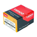 Picture of TIMCO SOLO COUNTERSUNK WOODSCREW PZ2 ZINC 5.0 X 30MM (200 PACK)