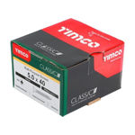 Picture of TIMCO CLASSIC COUNTERSUNK SCREW PZ2 YELLOW 5.0 X 40MM (200 PACK)