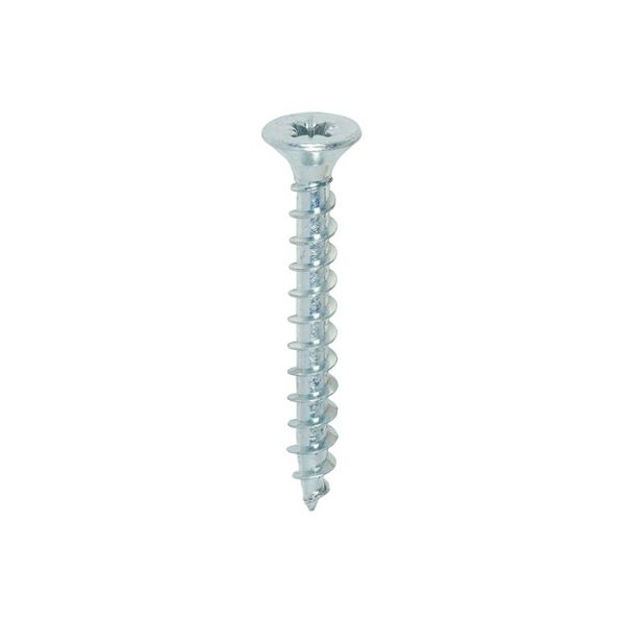 Picture of TIMCO SOLO COUNTERSUNK WOODSCREW PZ2 ZINC 5.0 X 40MM (200 PACK)