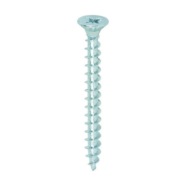 Picture of TIMCO SOLO COUNTERSUNK WOODSCREW PZ2 ZINC 5.0 X 50MM (200 PACK)