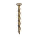Picture of TIMCO CLASSIC COUNTERSUNK SCREW PZ2 YELLOW 5.0 X 60MM (200 PACK)