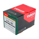 Picture of TIMCO CLASSIC COUNTERSUNK SCREW PZ2 YELLOW 5.0 X 60MM (200 PACK)