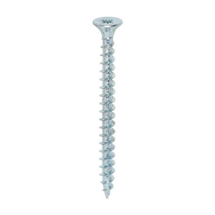 Picture of TIMCO SOLO COUNTERSUNK WOODSCREW PZ2 ZINC 5.0 X 60MM (200 PACK)