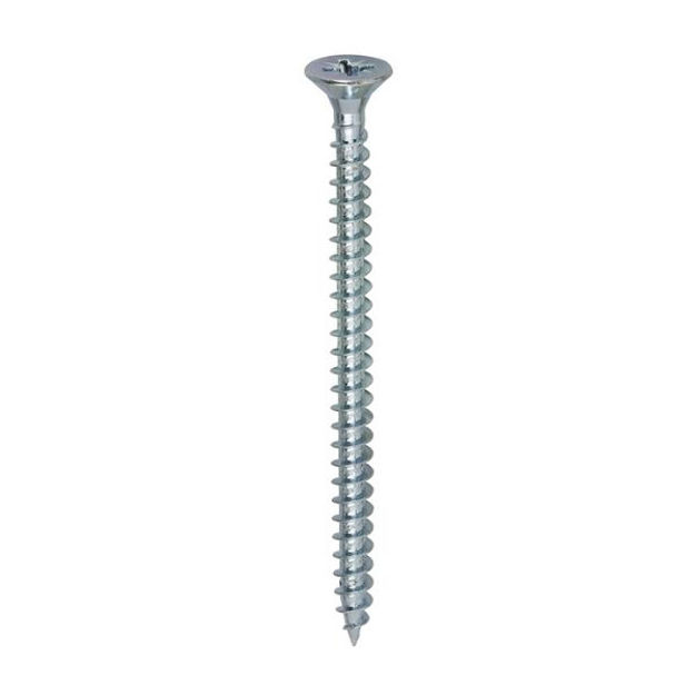 Picture of TIMCO SOLO COUNTERSUNK WOODSCREW PZ2 ZINC 5.0 X 70MM (200 PACK)