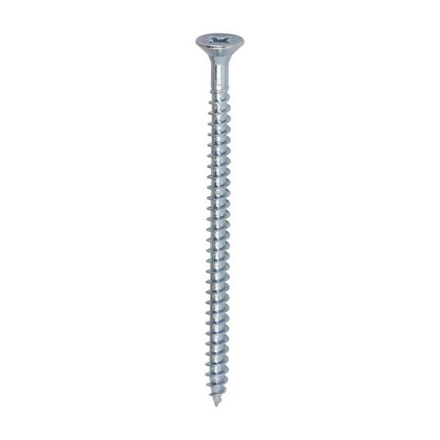 Picture of TIMCO SOLO COUNTERSUNK WOODSCREW PZ2 ZINC 5.0 X 80MM (200 PACK)